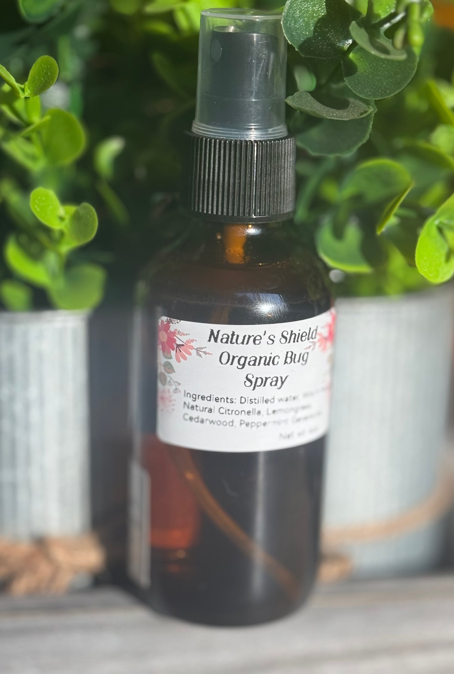 Natural Bug Repellent Spray – 4oz DEET-Free, Kid & Pet Safe