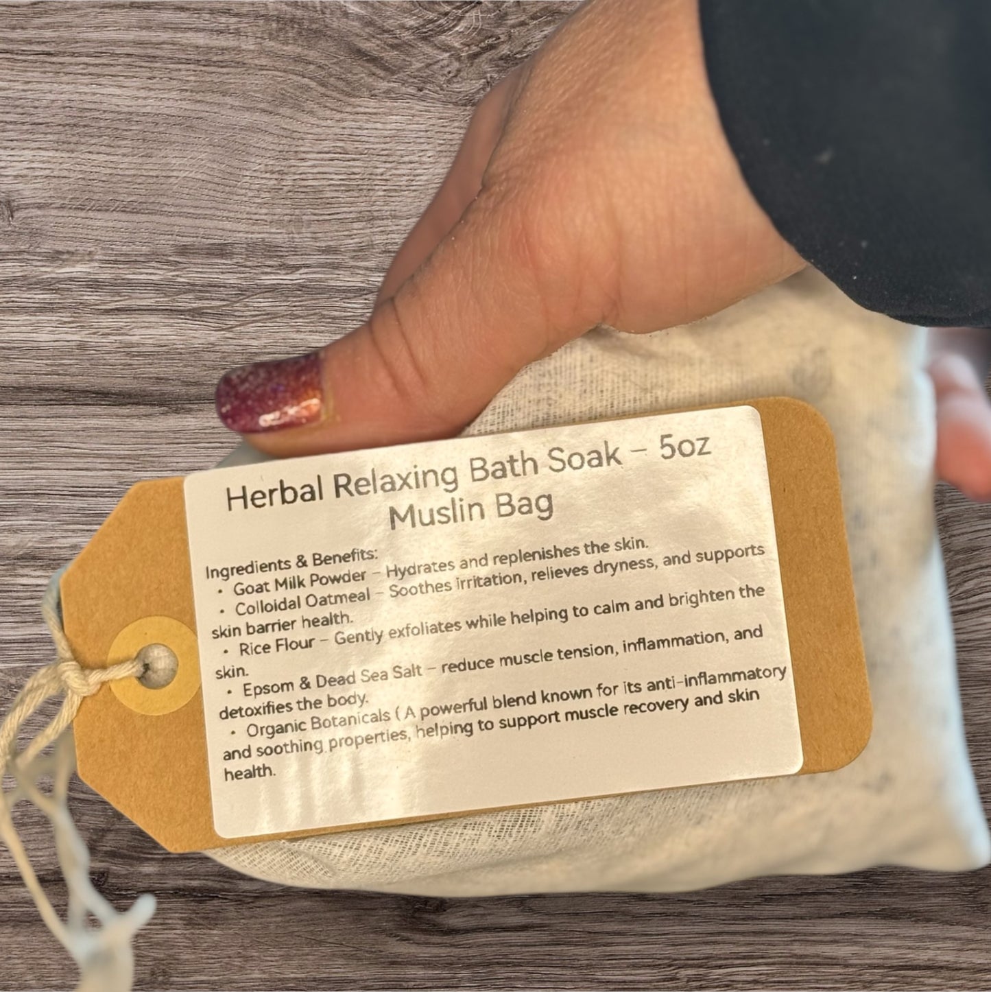 Magical Herbal Bath Soak, Soak for Relaxation , Stress Relief, Spiritual Soothing Ritual with Calming, Herbs for Mind Body Wellness