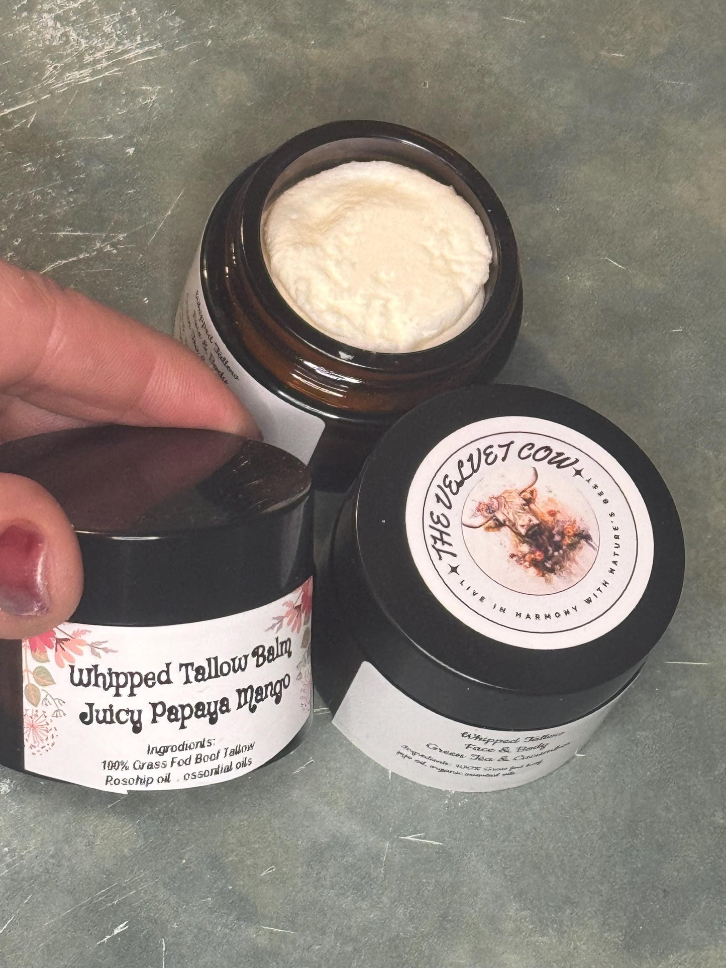 Whipped Tallow Cream Trial Size – Natural Moisturizer for All Skin Types