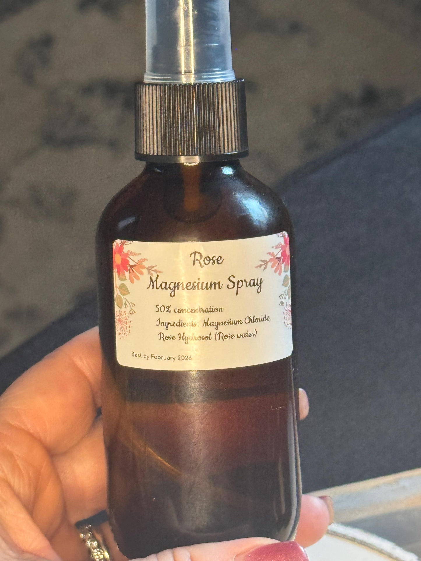 Magnesium Magic, Soothe Muscles with All-Natural Sprays, Aromatherapy Magnesium Spray Stress Relief in a Bottle, Rose, Lavender , Unscented