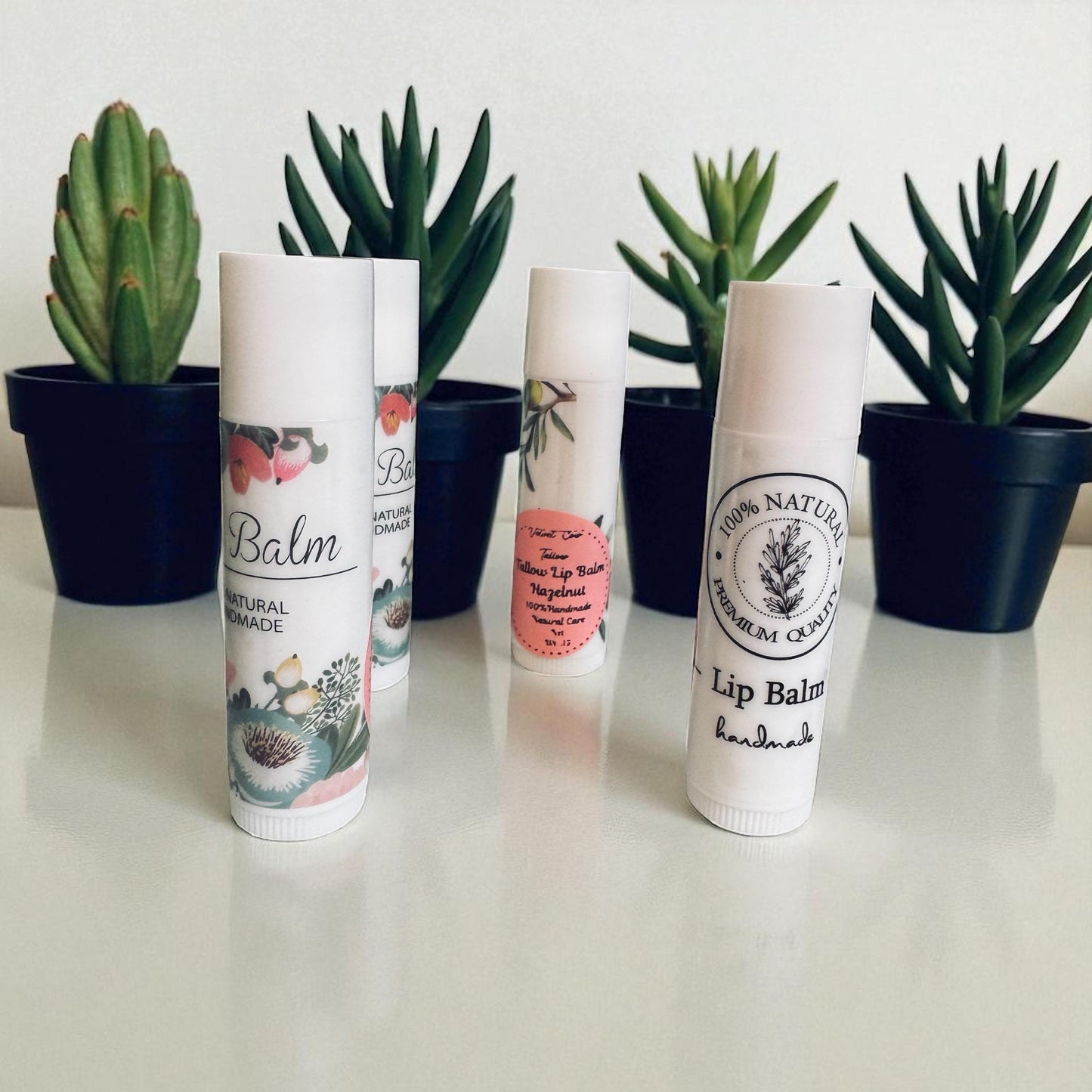 Moisturizing Lip Balm | Grass-Fed Tallow | Dry Lips Relief Autumn Lip Balm | Natural Tallow Chapstick | Moisturizing Fall Flavors
