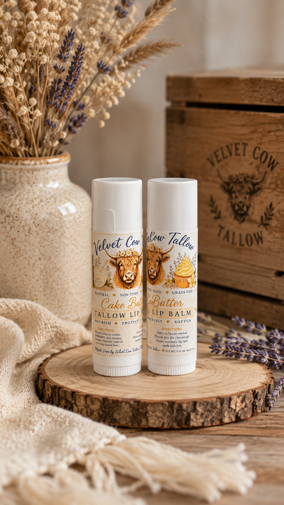 Nourishing Tallow Lip Balm