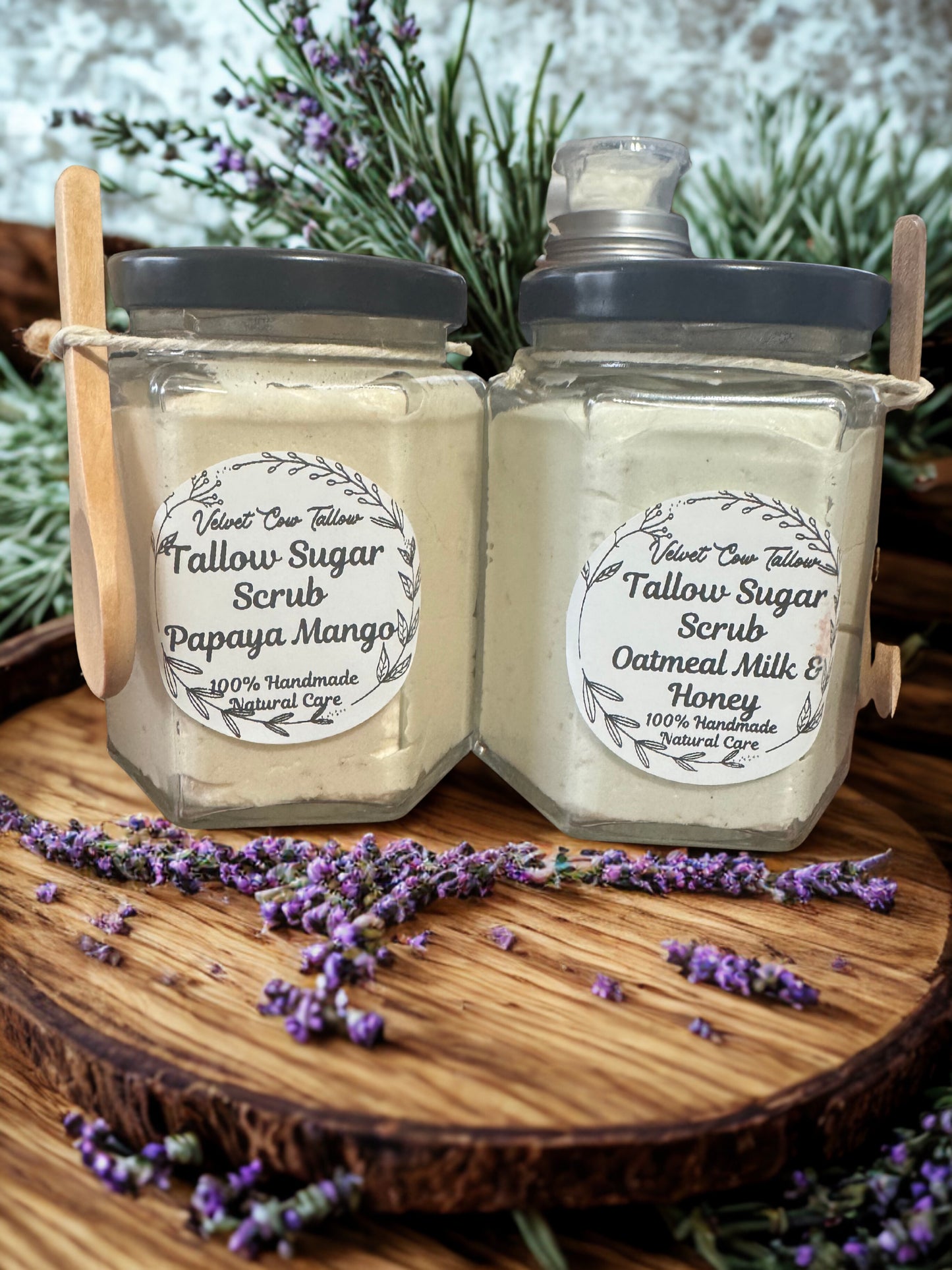 Organic Sugar-Scrub Exfoliating Body Scrub Moisturizing, All-Natural Skincare  Glowing  Smooth Skin  Handmade Scrub for Dry dull Skin