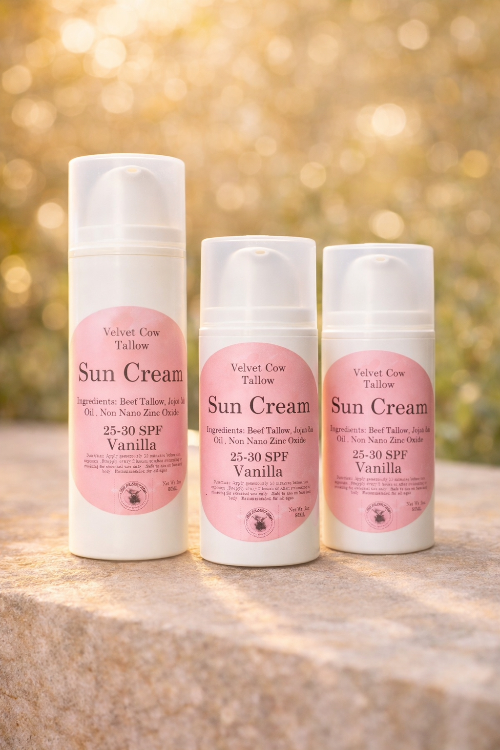 Tallow Sunscreen SPF | Natural Zinc Oxide Protection