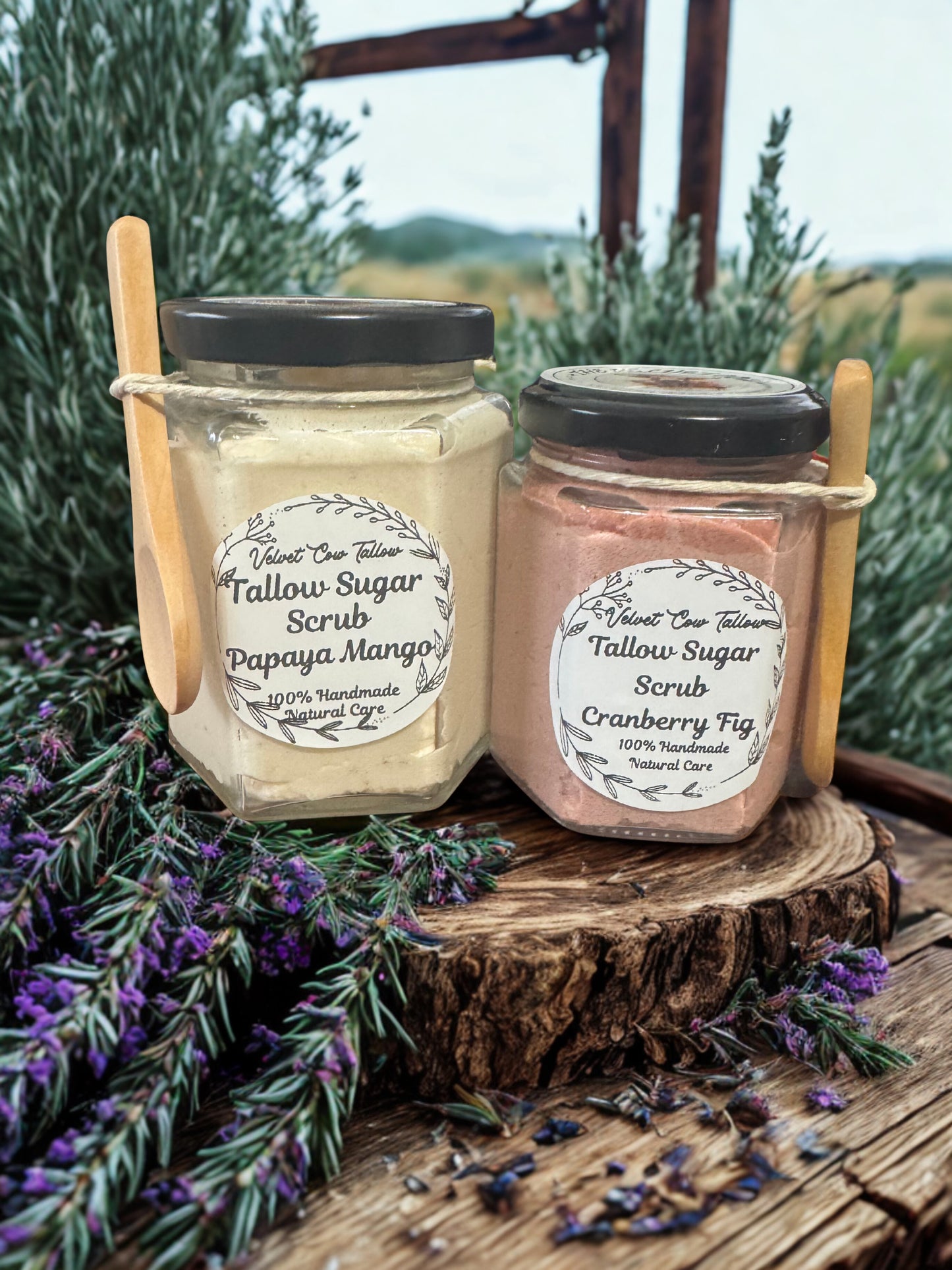 Organic Sugar-Scrub Exfoliating Body Scrub Moisturizing, All-Natural Skincare  Glowing  Smooth Skin  Handmade Scrub for Dry dull Skin