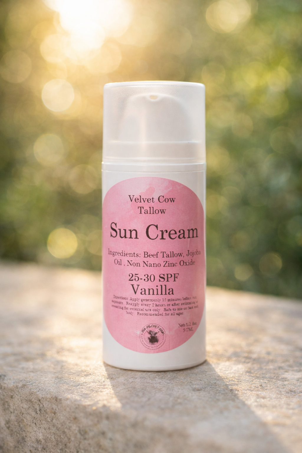 Tallow Sunscreen SPF | Natural Zinc Oxide Protection