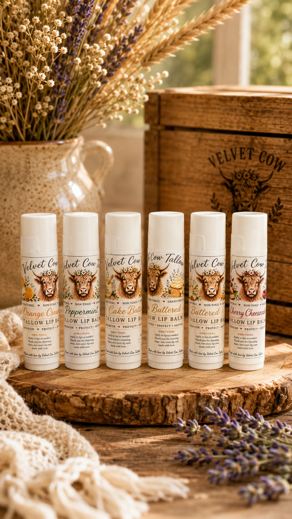 Nourishing Tallow Lip Balm