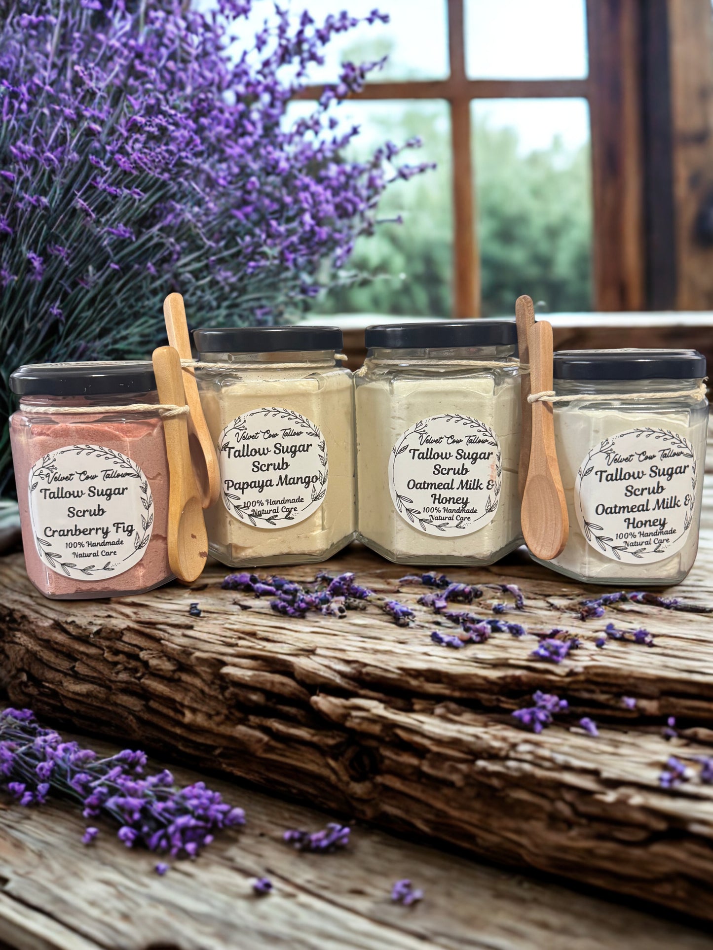 Organic Sugar-Scrub Exfoliating Body Scrub Moisturizing, All-Natural Skincare  Glowing  Smooth Skin  Handmade Scrub for Dry dull Skin