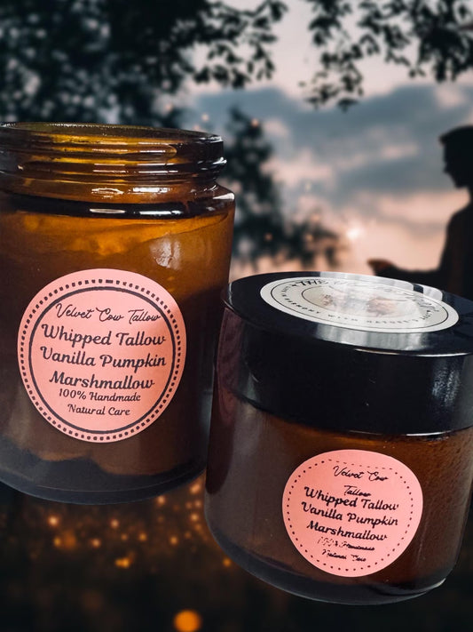 Autumn & Everyday Whipped Tallow – New Fall Scents + Classic Favorites, Handmade Lotion Year-Round Favorites, Moisturizing and Organic
