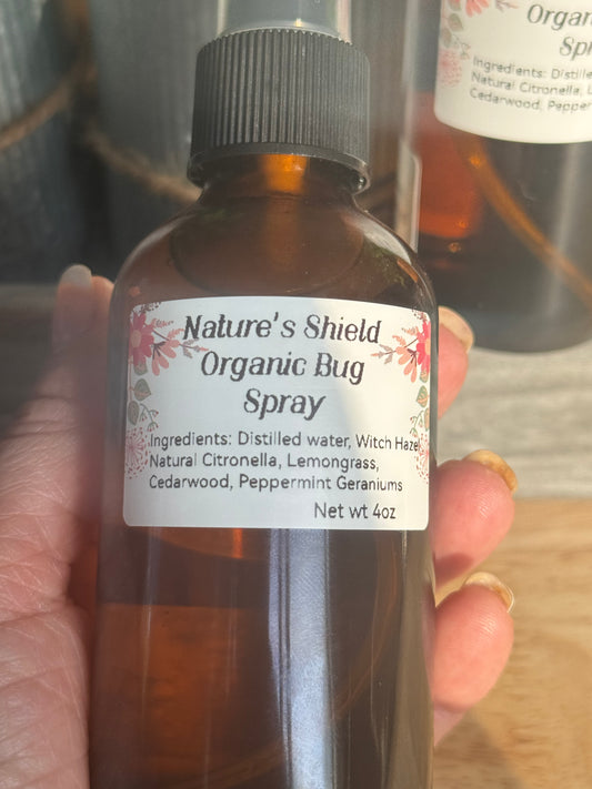 Natural Bug Repellent Spray – 4oz DEET-Free, Kid & Pet Safe