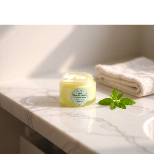 Organic Tallow Face Cream with Hyaluronic Acid Vitamin E – Hydrating & Nourishing, Natural, Anti-Wrinkle Moisturizer