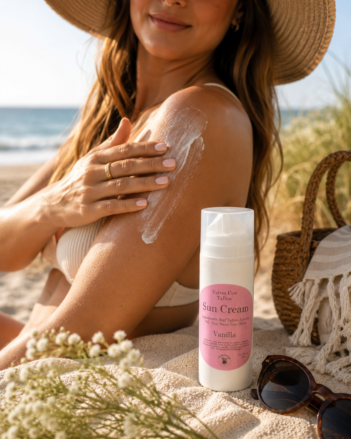 Tallow Mineral Sun Cream | Natural Zinc Oxide Protection
