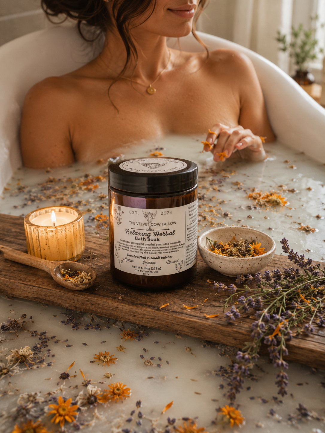 Botanical Milk Bath Tea Soak