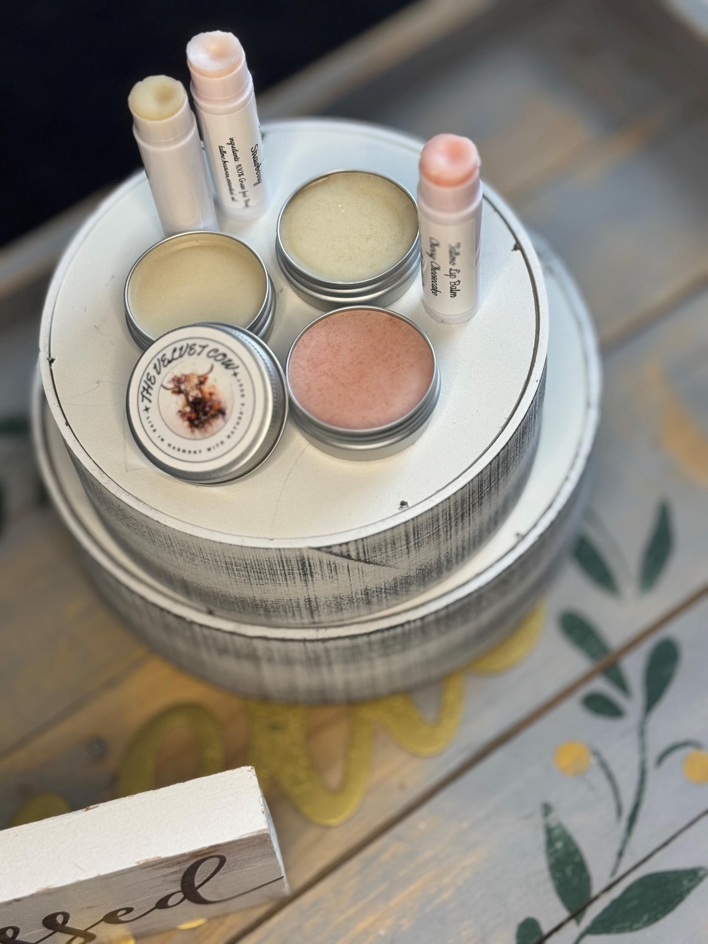 Pure Powerful Lip Care Grass-Fed Tallow Balm for Dry Lips All-Natural Moisturizing Treatment for Hydrated Lips, Organic Non-Toxic Lip Butter